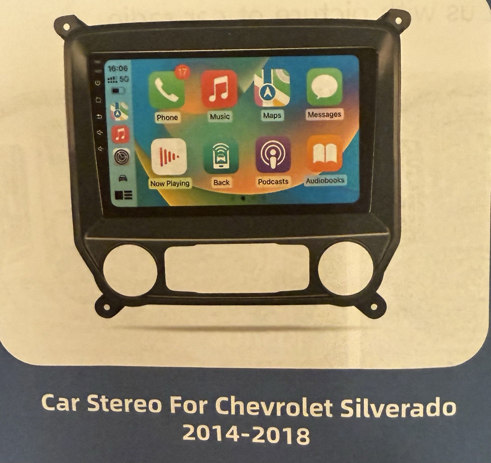 Mekede T10 Android CarPlay Stereo 2014-2018 Silverado Sierra 4GB RAM 64GB ROM