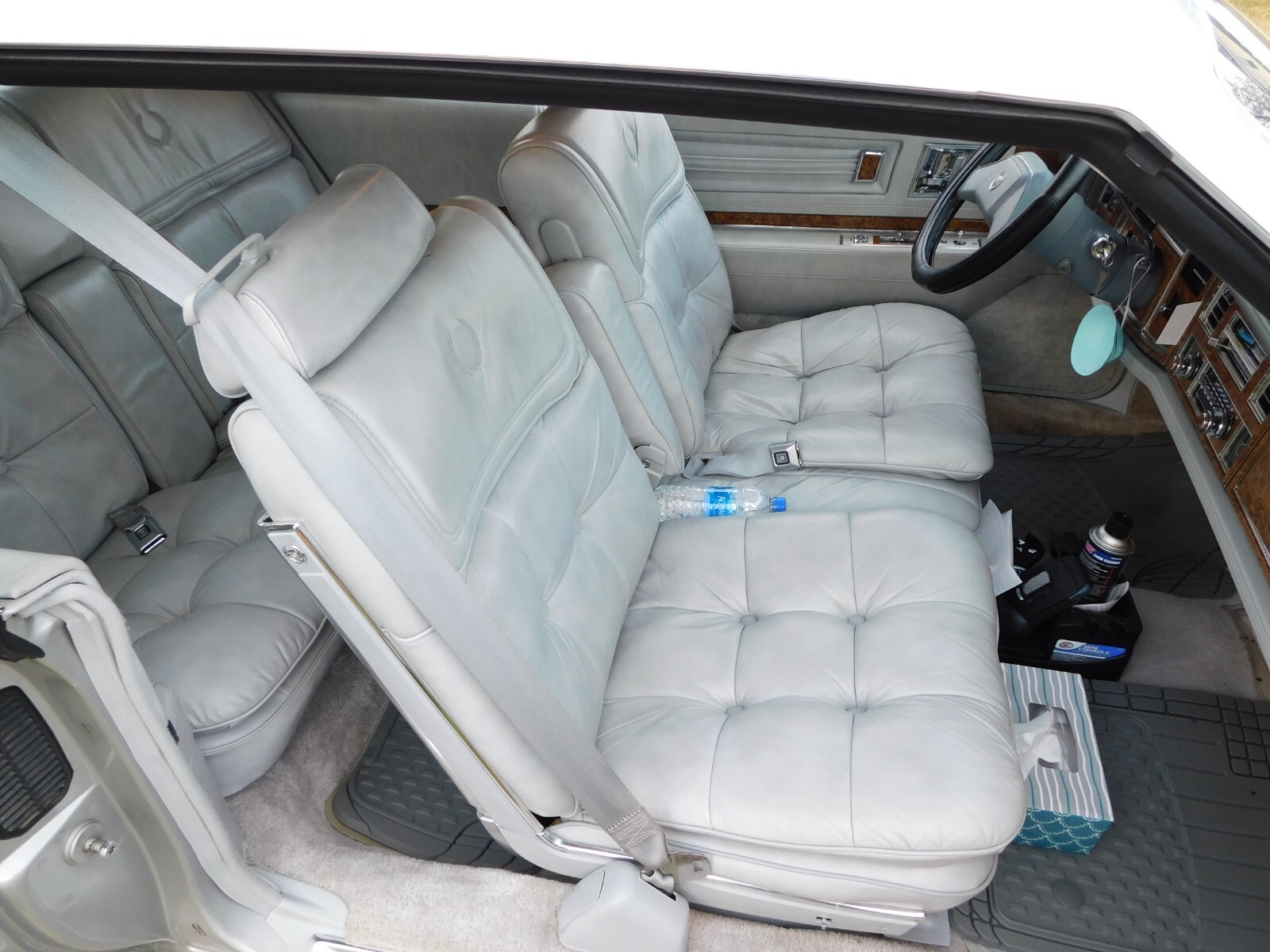 GM 1979 Cadillac Eldorado in Norfolk Grey with Silver leather interior 350 V-8.