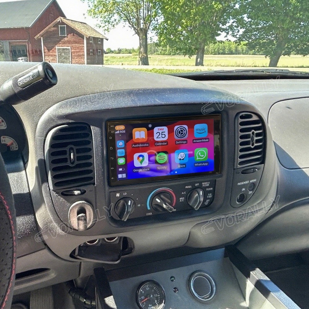 For 1997-2004 Ford F150 Android 15 Wireless CarPlay Car Stereo Radio GPS Navi BT