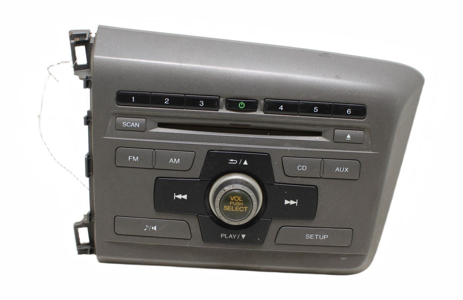 2012 Honda Civic Radio Receiver Assembly AM FM CD-MP3 LX OEM 1542053