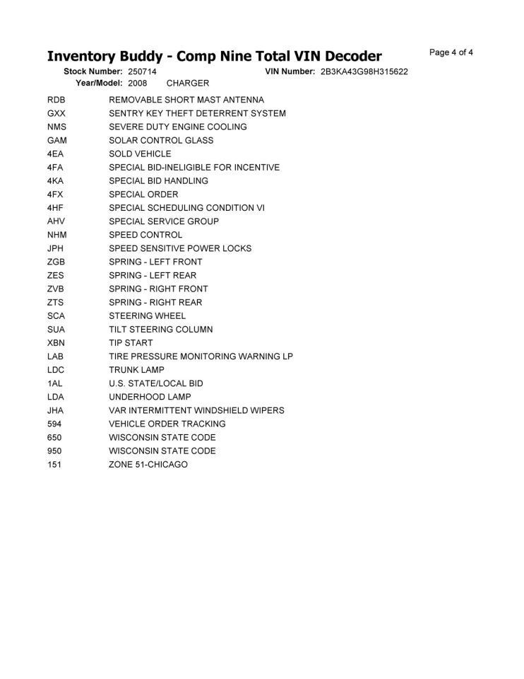 Audio Equipment Radio Display And Receiver Radio ID RES Fits 08-10 300 3754258