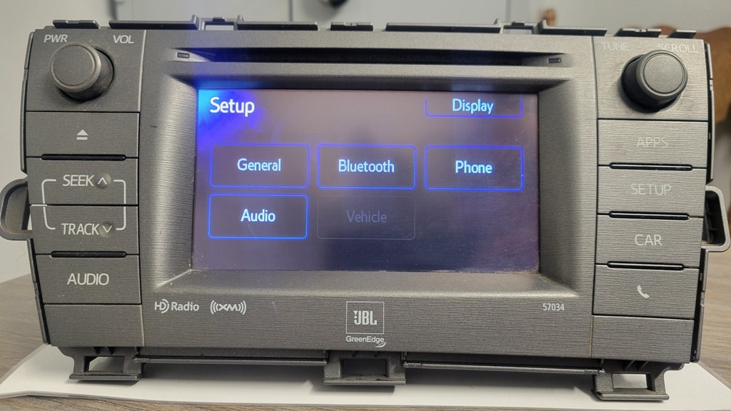 2012-2015 Toyota Prius JBL Navigation Touchscreen Radio GPS OEM 86140-47180