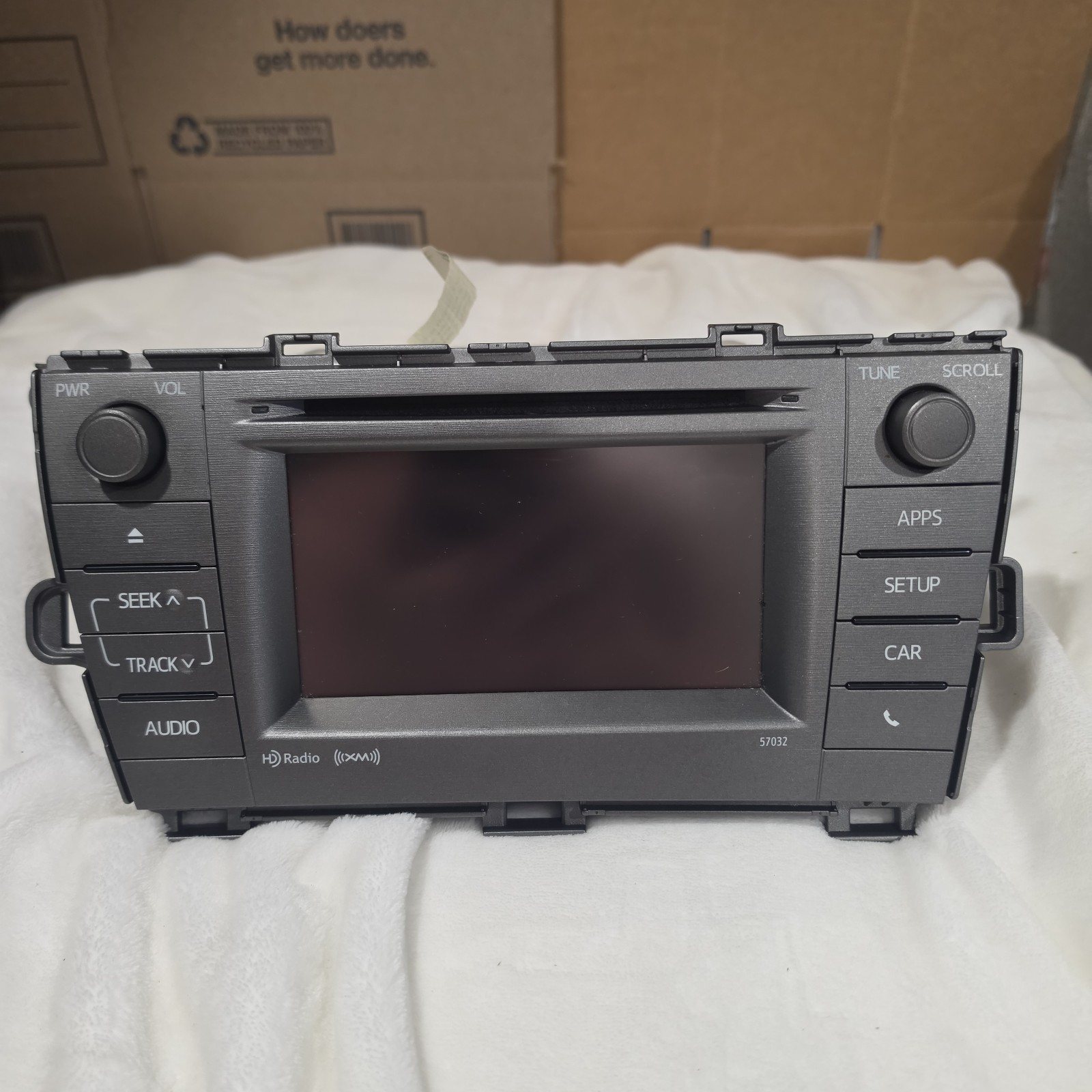 OEM Toyota Prius Radio Touchscreen Receiver 2012-2015 Face ID 57032 – READ!