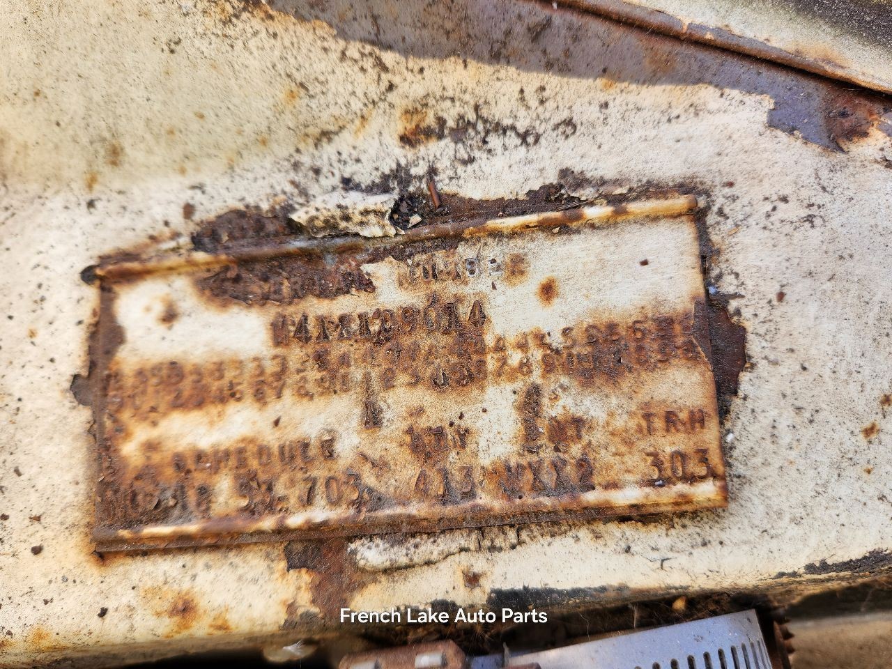 AM Radio Untested Fits 59 DESOTO 1280866