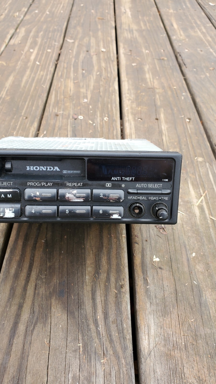 90-93 Honda Accord Oem Used Radio CB7 CB9