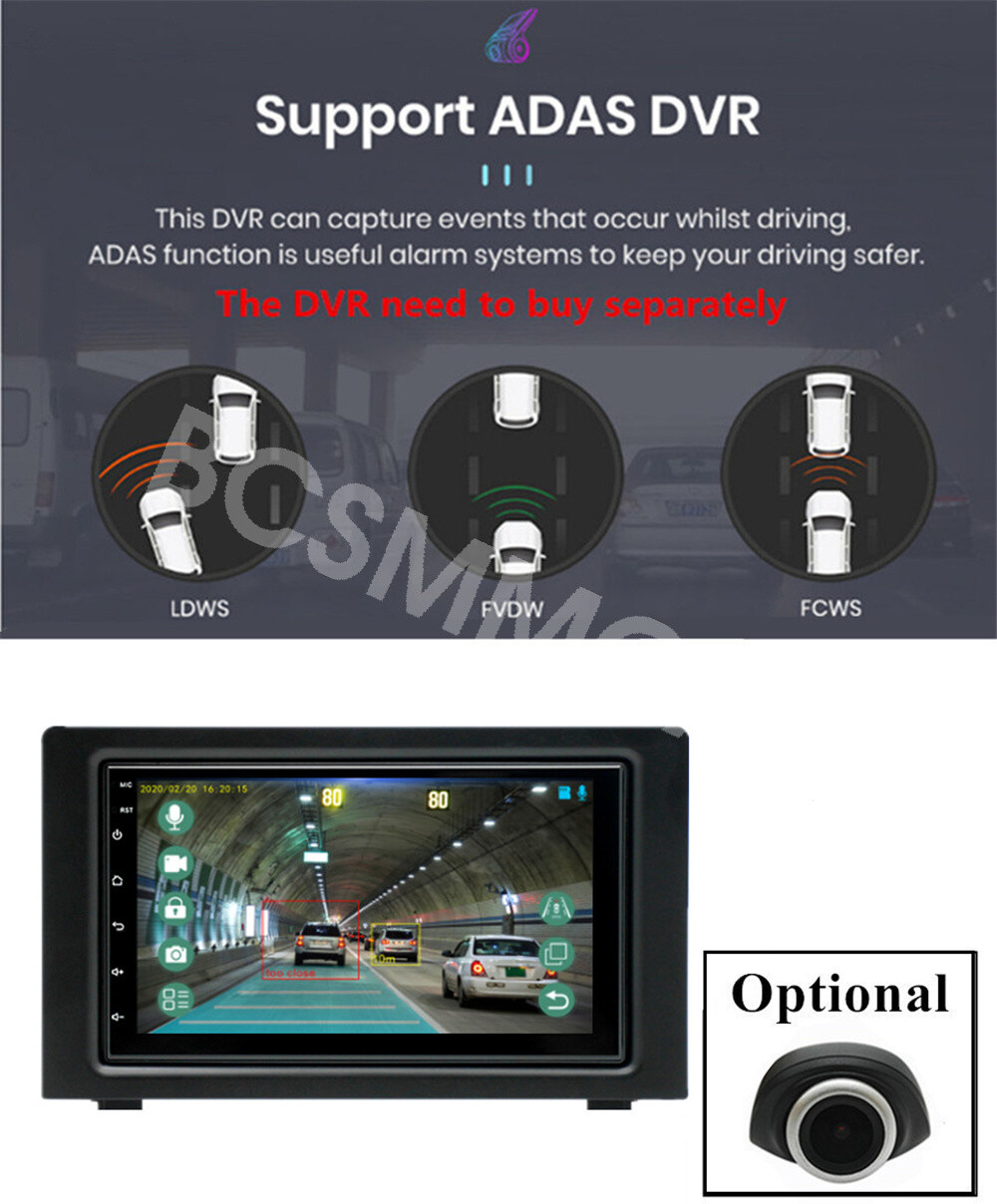 Double 2Din Car GPS Navigation Stereo DAB+ FM/RDS Fit For SaaB 9-3 2007-2011