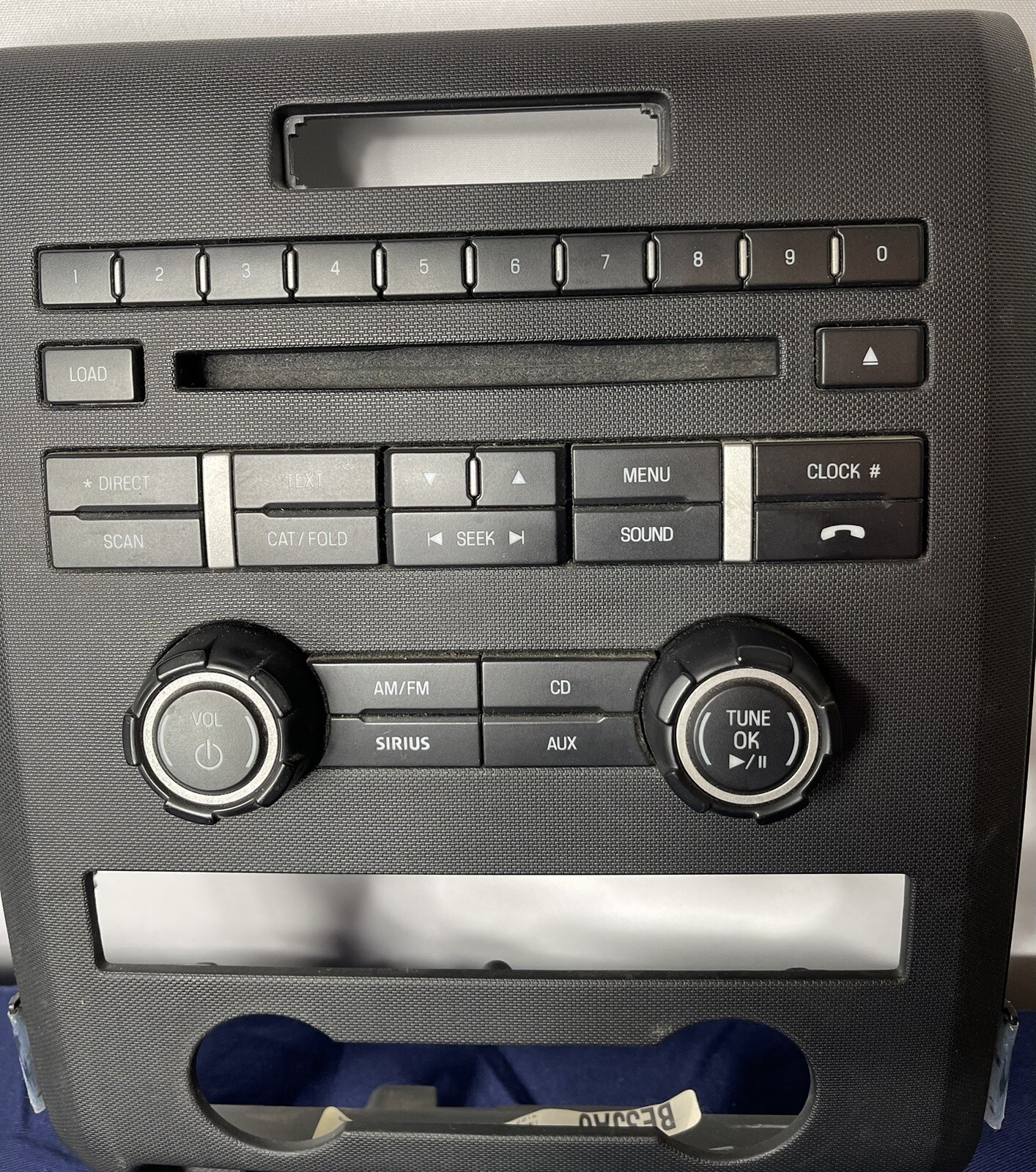 2009 Ford F150 Radio Stereo Control Panel 9L3T-18A802-HA (Panel Only)