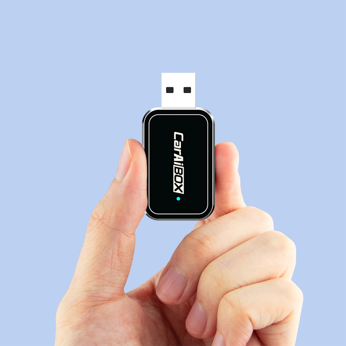 Wireless USB CarPlay Adapter Dongle Plug&Play For Apple Carplay & Android Auto