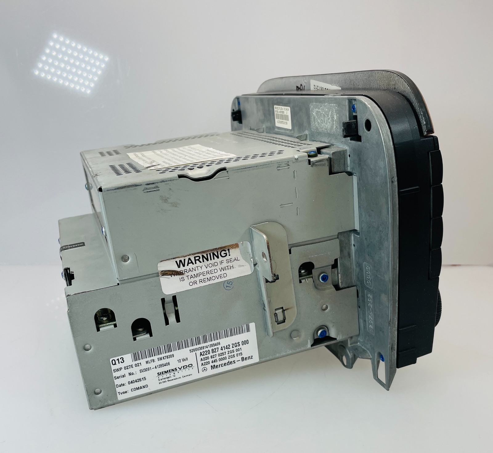 Siemens VDO Navigation Radio Head Unit SV3091-41355406 for Mercedes-Benz