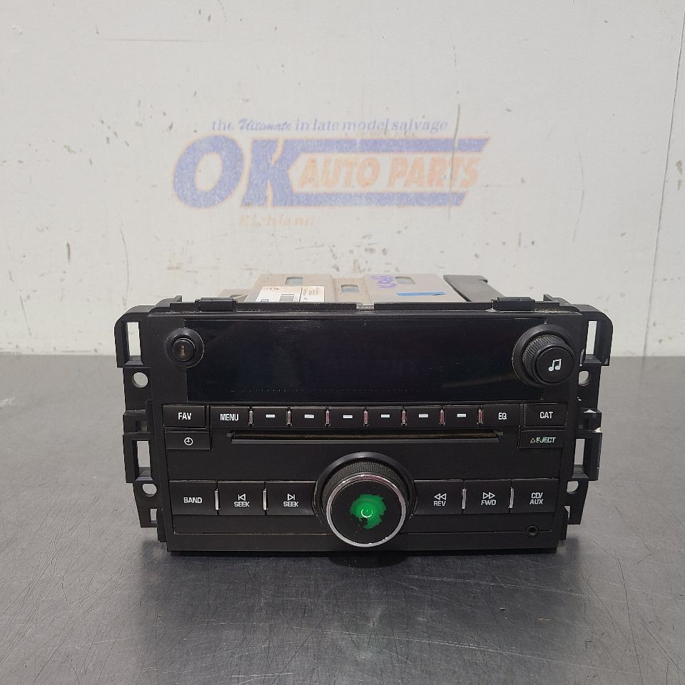 12 2012 GMC SIERRA 1500 SLT RADIO AUDIO RECEIVER AMFM-STEREO-CD-MP3-USB 20932493
