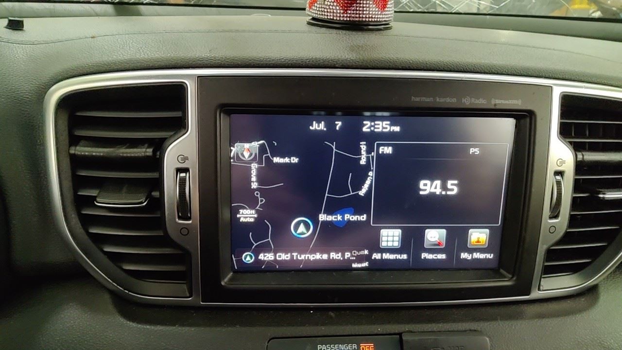 Audio Equipment Radio Receiver With Navigation Fits 17-19 SPORTAGE 7183868
