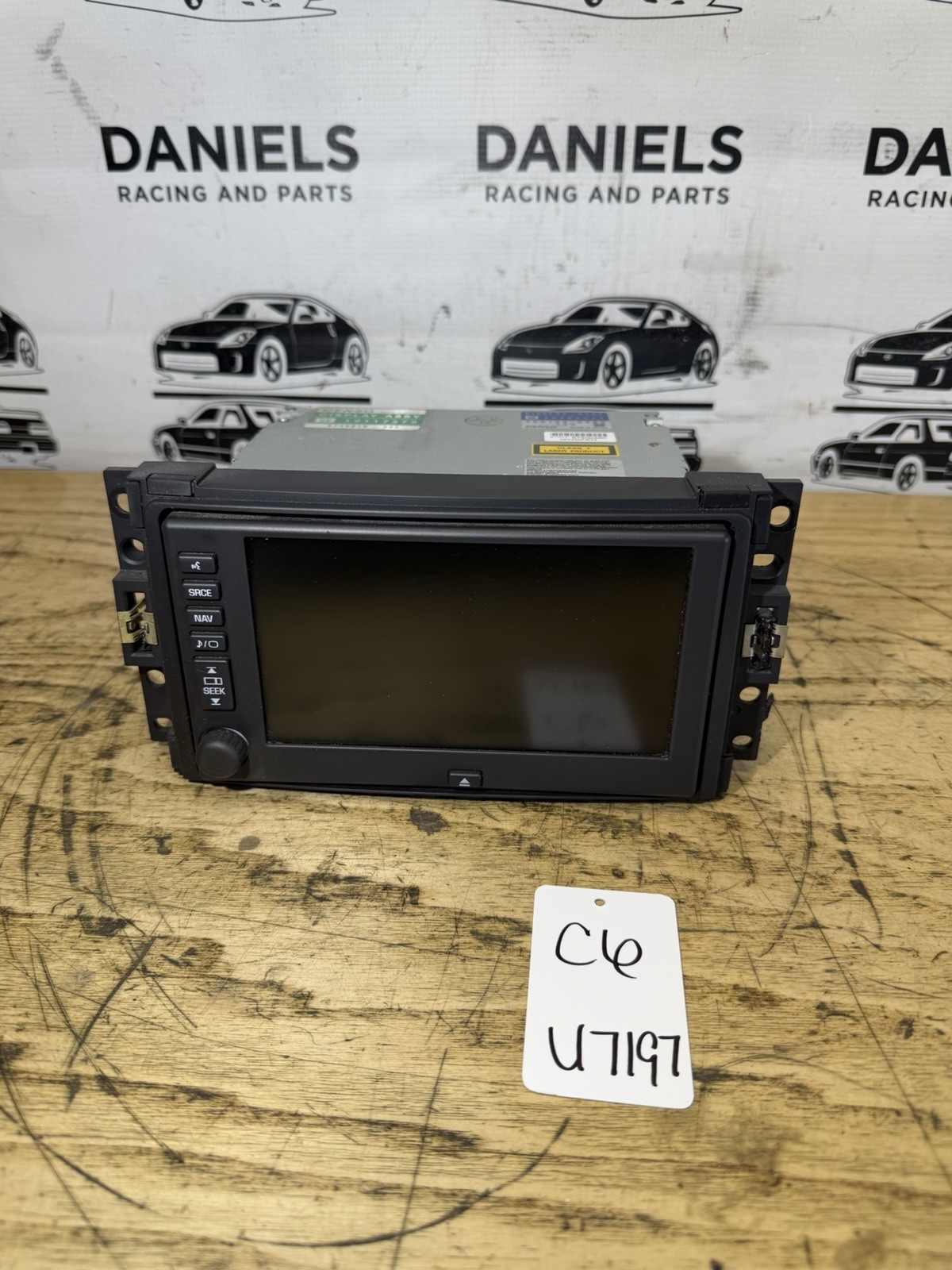 2005-2010 C6 Corvette OEM Radio AM/FM CD Player Navigation Display U3U 20788871