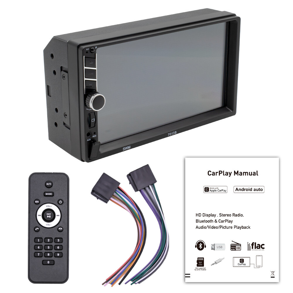 7 inch Carplay MP4 MP5 BT MP3 Multimedia Player Android MirrorLink Autoradio