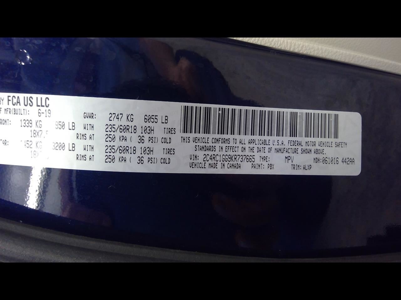 Info-GPS-TV Screen Display Front Dash ID 68316174 Fits 18-20 PACIFICA 1053505