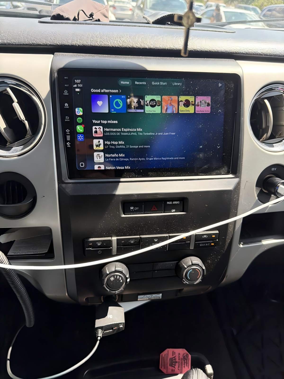 Android 13 Carplay Car Stereo Radio For 2009-2012 Ford F150 F-150 Wifi GPS Navi