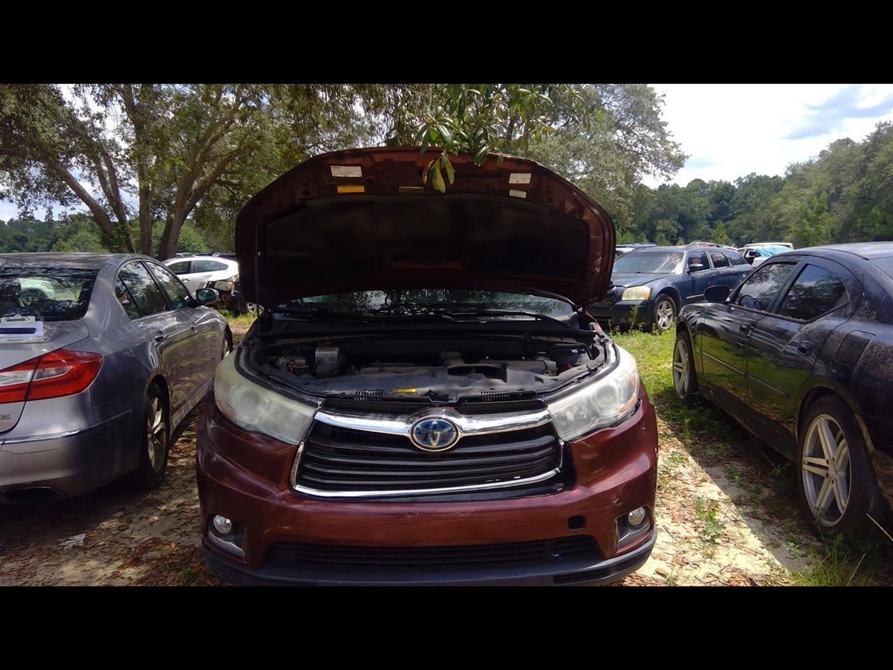 Info-GPS-TV Screen Display Screen Upper Dash Fits 14-16 HIGHLANDER 1135086