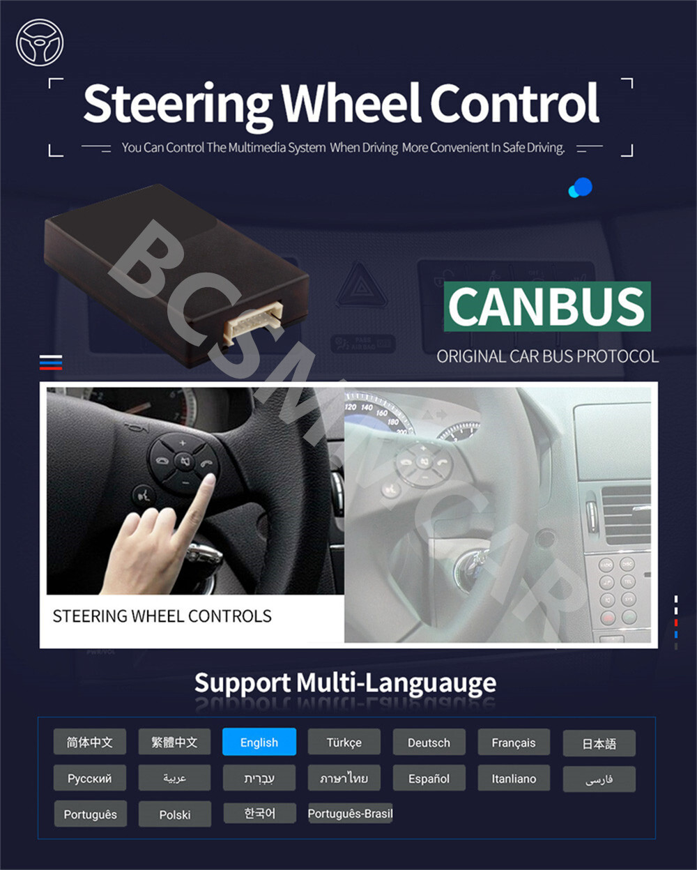 Bluetooth Car Stereo Radio MP5 Player Touch Screen FM WiFi GPS Navi Mirror Link