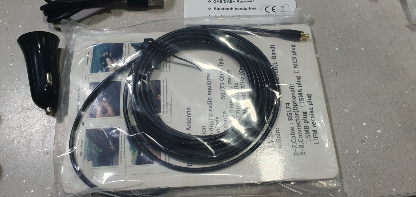 DAB+ with BT & SD card support slide show new