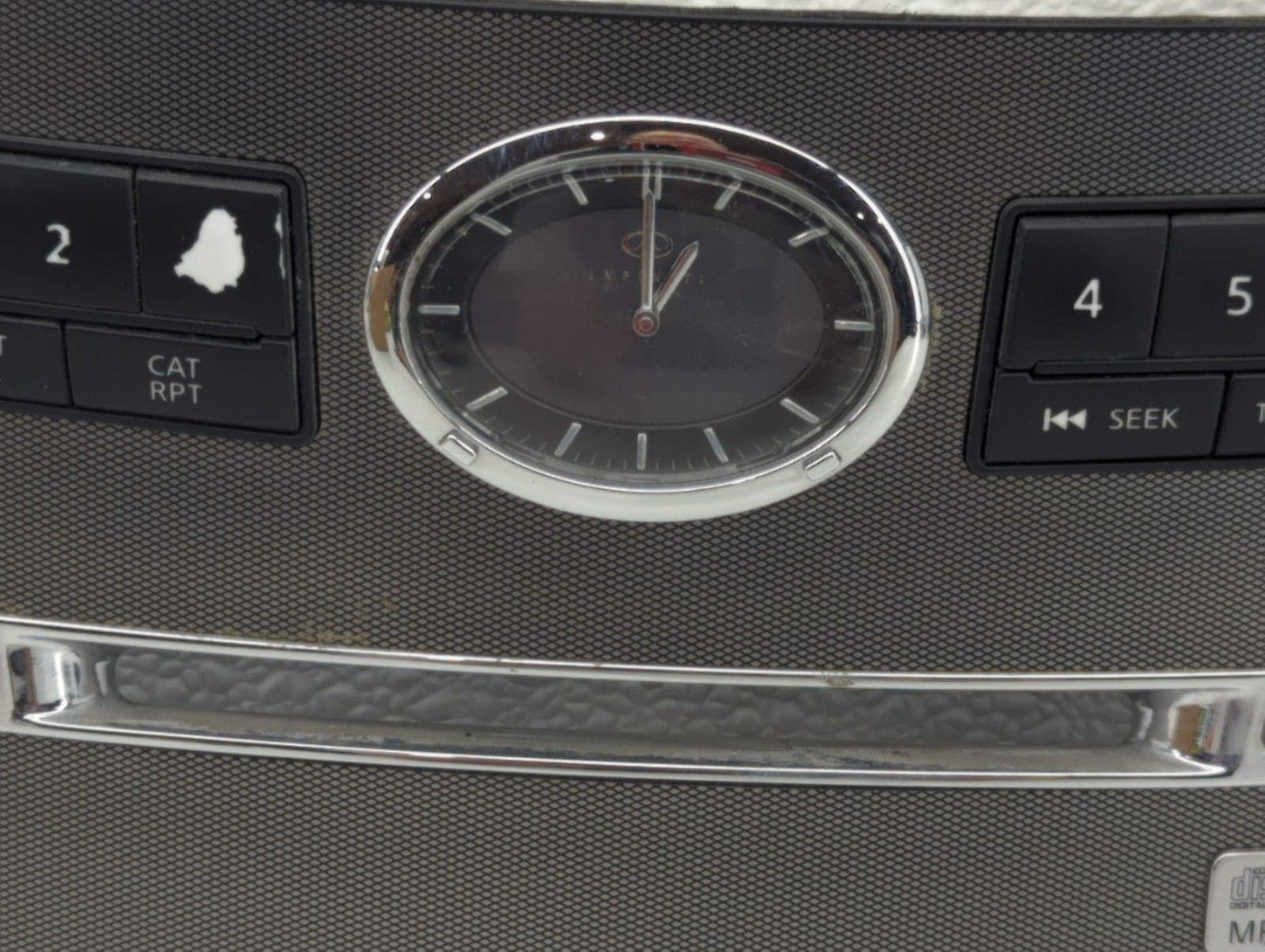 2006-2007 Infiniti M45 Radio Control Panel MSOI8