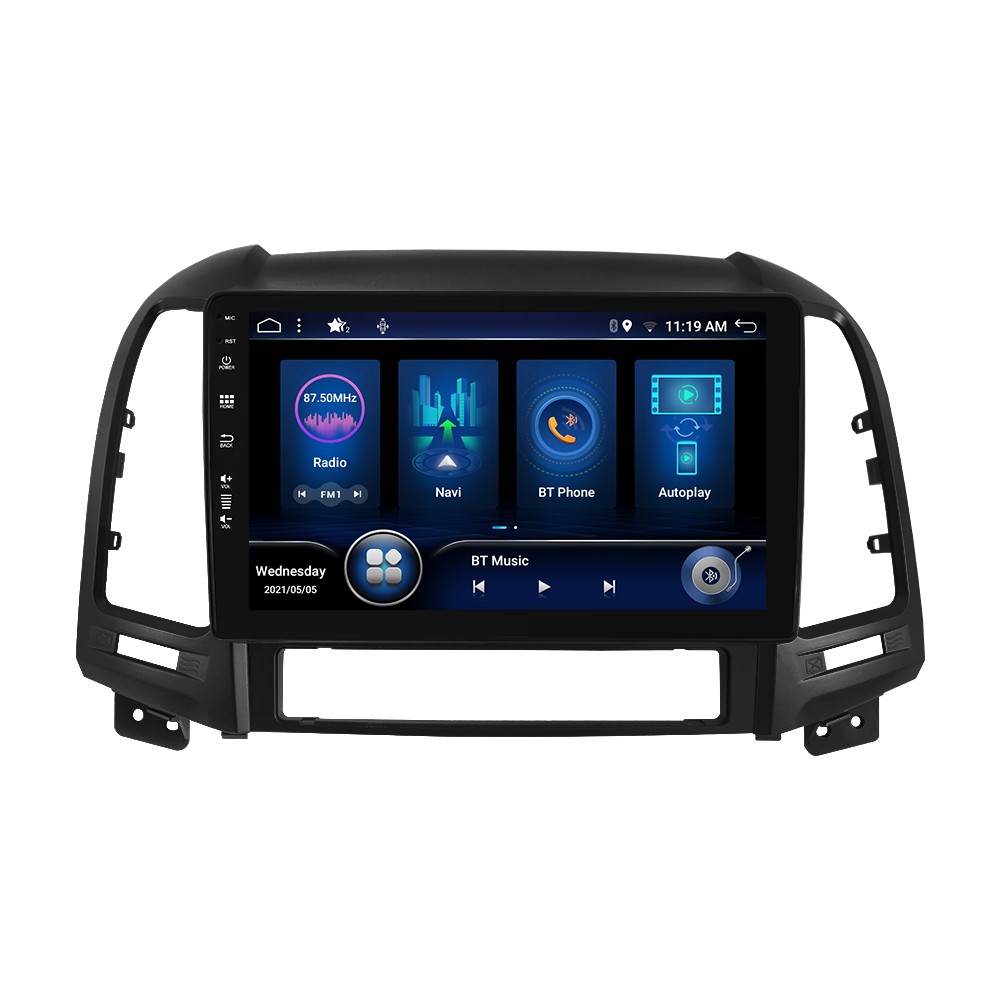 *6G+128GB* Car Stereo Radio For Hyundai Santa Fe 2 2006-2012 Android 14 GPS DSP