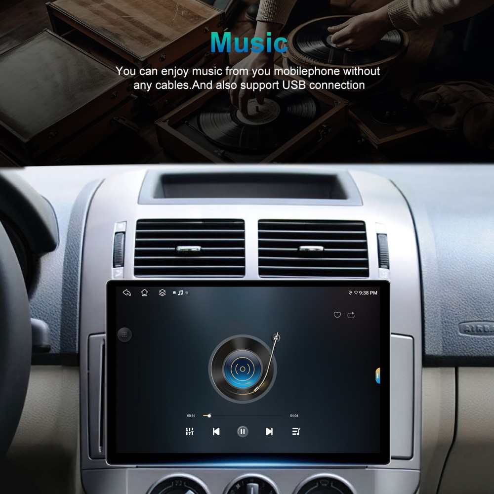 13.1” Carplay For Dodge RAM 1500 2500 2009-2012 Android 15 Car Radio GPS 4+64GB