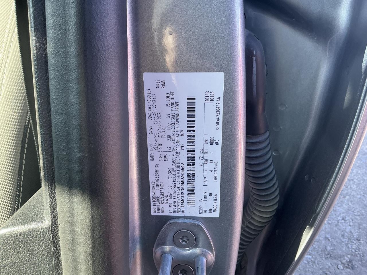 Audio Equipment Radio Receiver Am-fm-bluetooth Fits 20-21 ESCAPE 879935