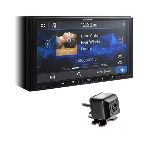 Alpine iLX-407 | 7″ Double DIN Digital Multimedia Receiver w/ Camera