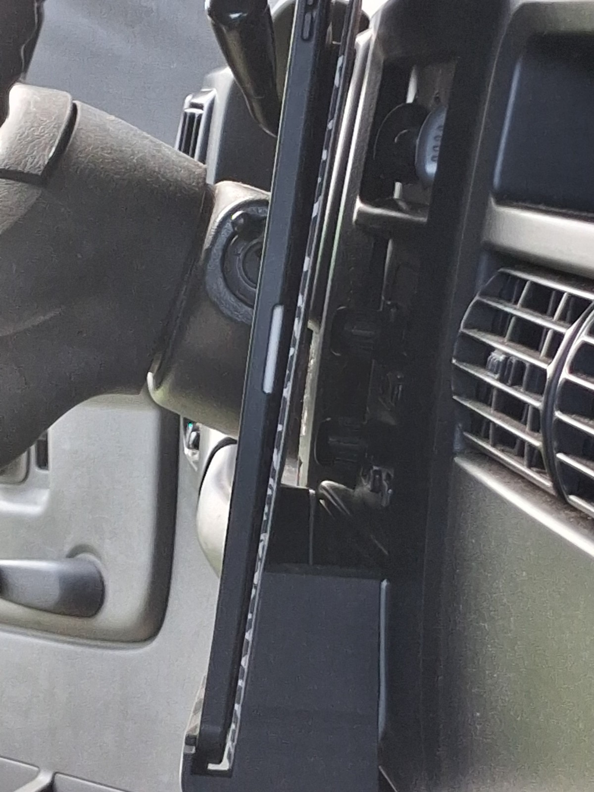 Chevy Express / GMC Savana Universal Dashboard Tablet Holder | Flush Dash Device