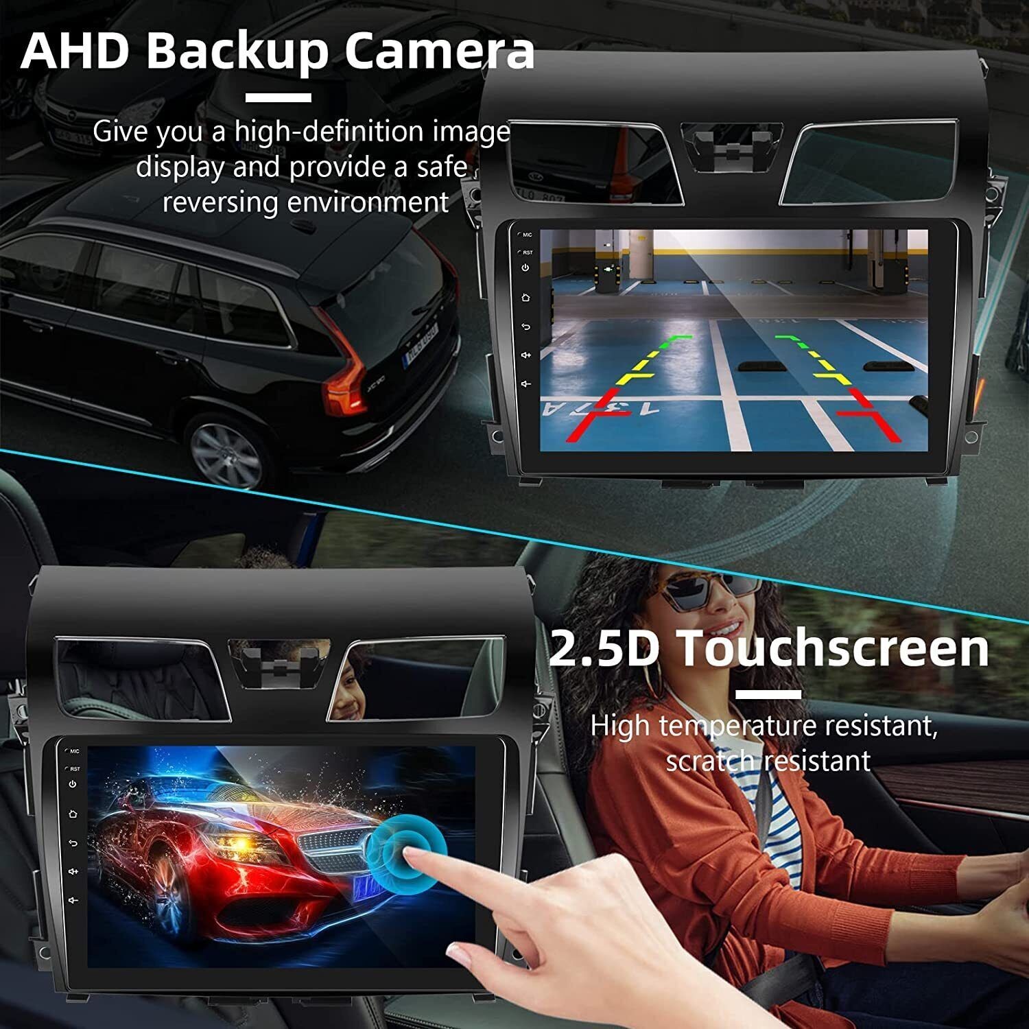 For 2013-2015 Nissan Altima Car Radio Stereo Carplay 4+64G 10in WIFI Carplay