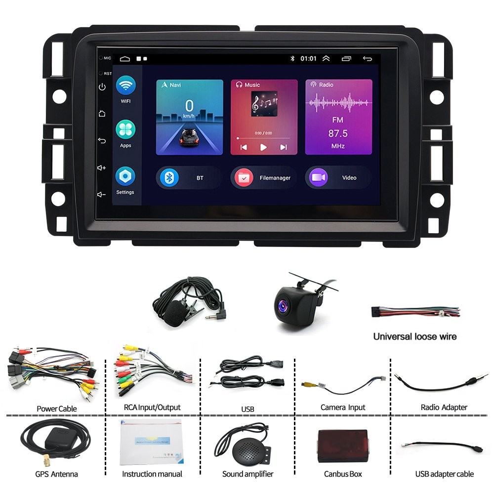 For Chevrolet Traverse 2013-2017 Apple Carplay Android 15 GPS Car Radio Stereo
