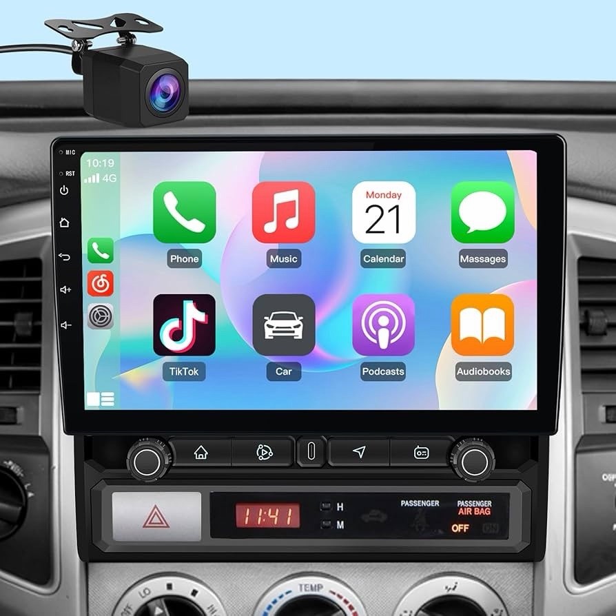 Car Radio for Toyota Tacoma 2005-2015 (4GB RAM+64GB ROM) 10.1 inch IPS Touch