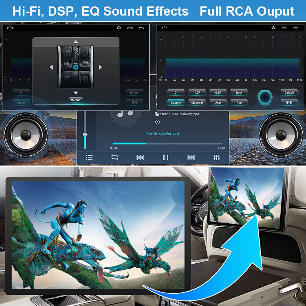 Carplay For Toyota Tacoma 2005-2015 Android 15 Car GPS Navi Stereo Radio 4G+64GB