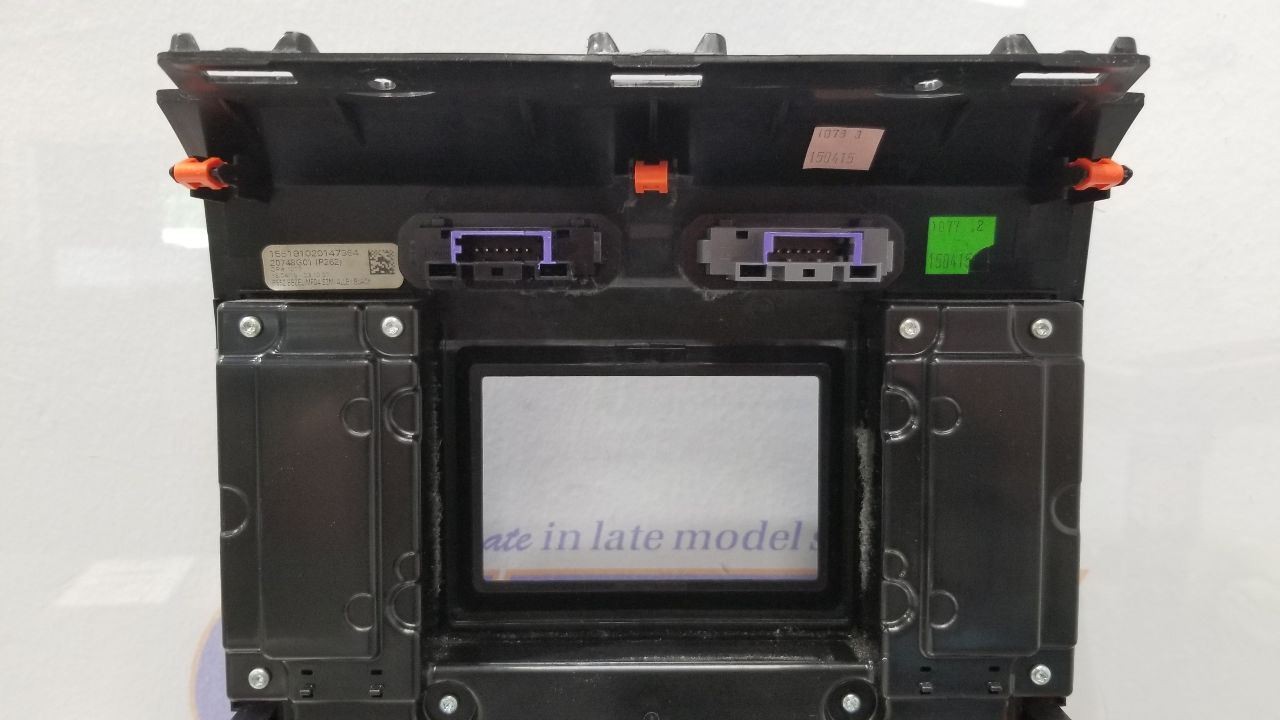 15 FORD F150 XLT CREW CAB RADIO AUDIO AC HEAT TEMPERATURE CONTROL PANEL
