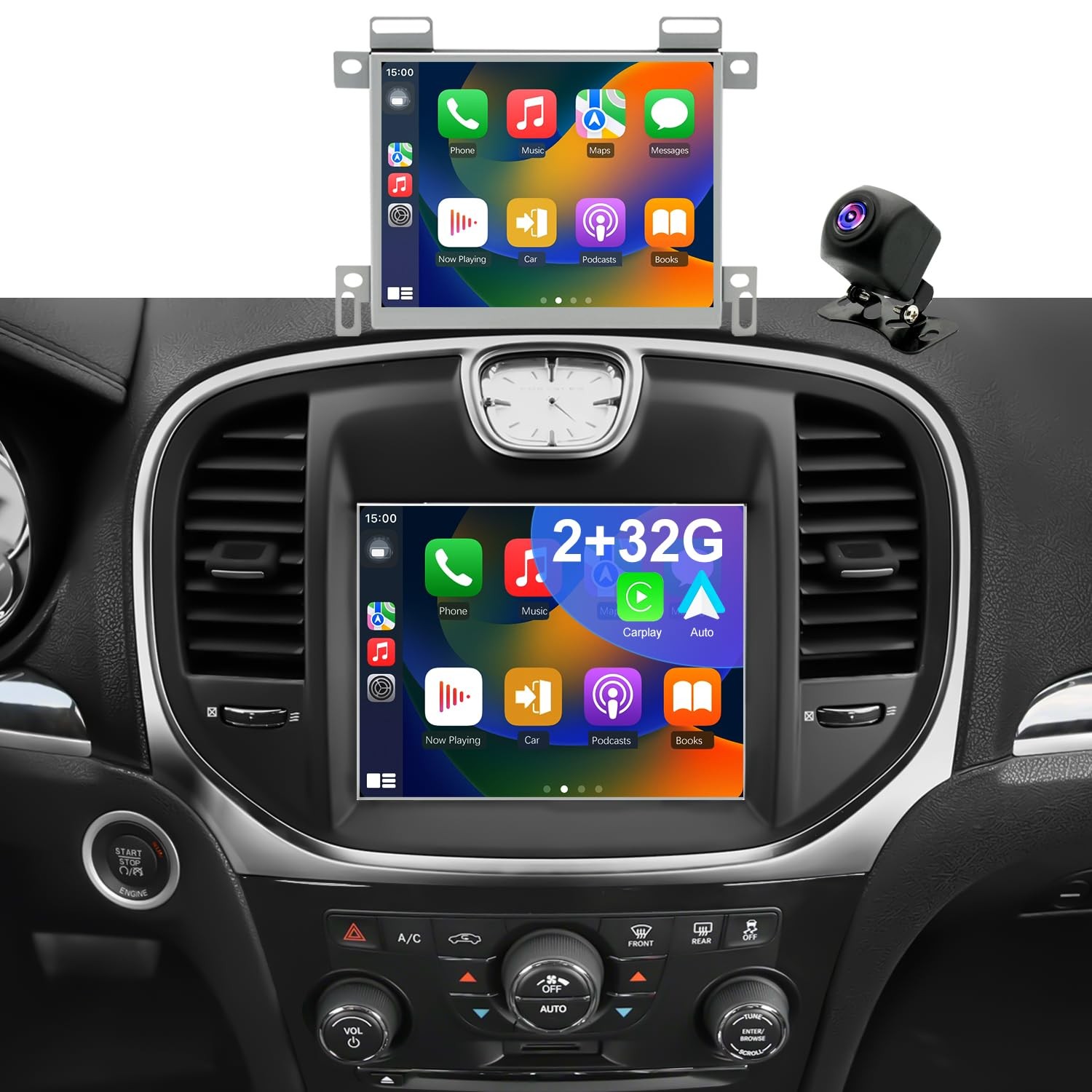 Dodge Charger Journey Chrysler 300 300C 2011-2020 Android 13 CarPlay Android