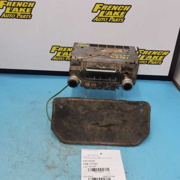 Untested AM Radio “7307311” Fits 1969 CHEVELLE 1139285