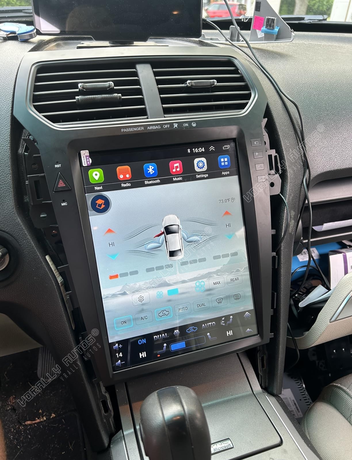 4+64G For 2011-2019 Ford Explorer Android 15 Carplay 8 Core Car Stereo Radio GPS