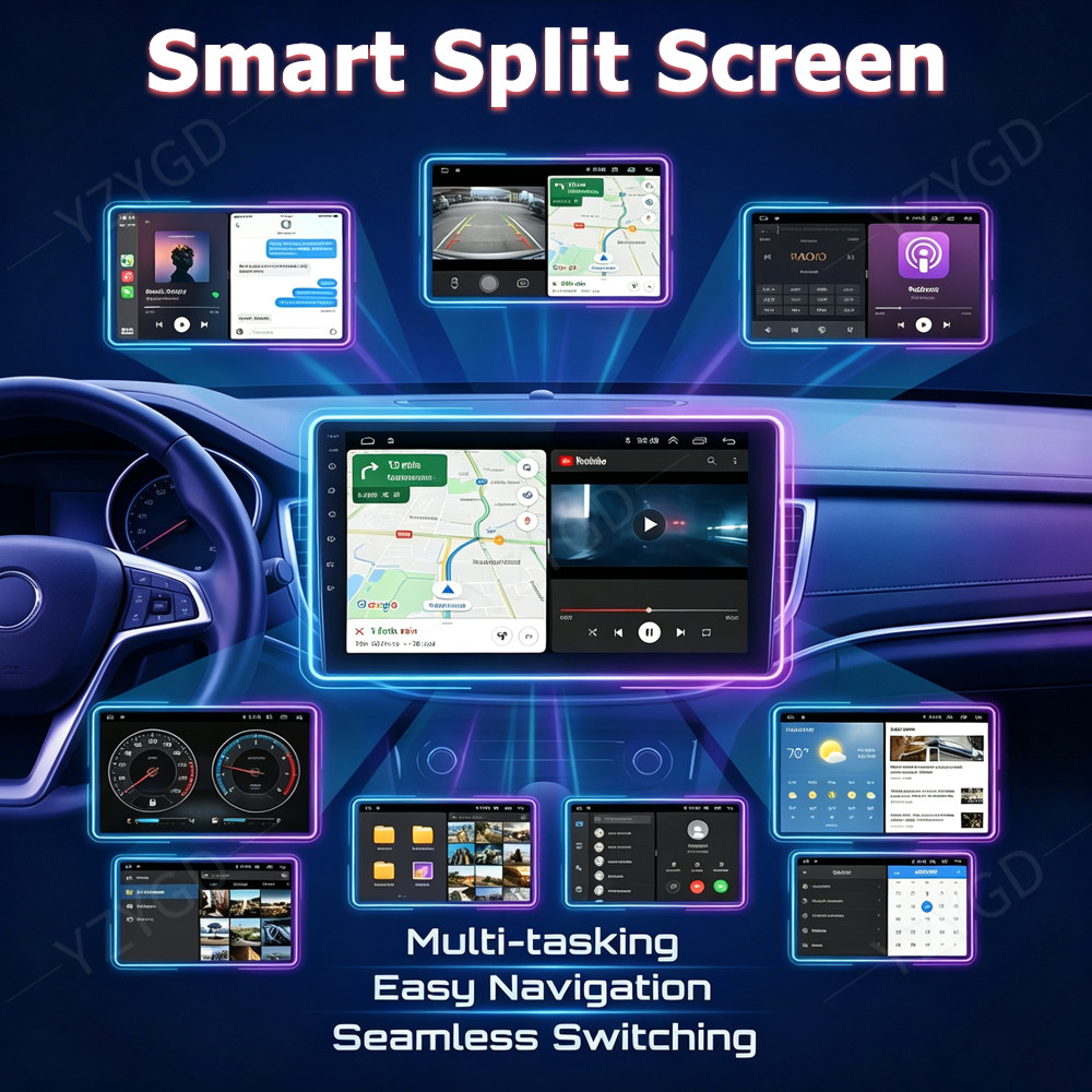 For Honda Civic 2012-2015 Stereo Autoradio Android Carplay GPS Multimedia Screen