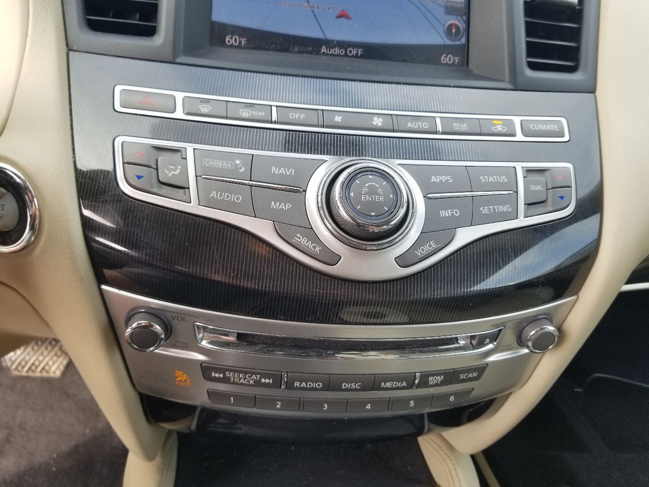 17 2017 INFINITI QX60 3.5L RADIO AUDIO AMPLIFIER 280613JC0B