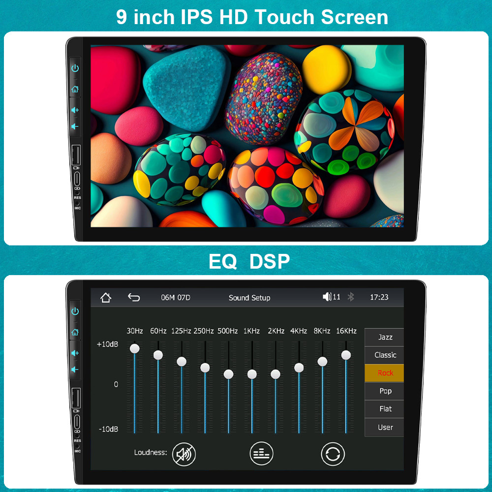 10.1” Android 13 For Toyota Tacoma 2005-2013 Car Carplay GPS 4+64G Radio Stereo