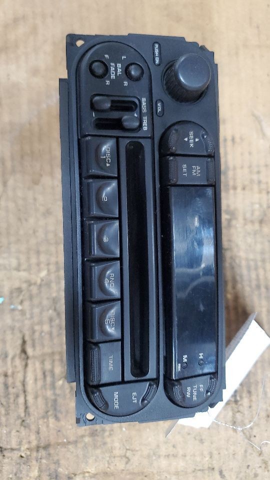Radio Receiver Radio ID Rbk Fits 02-07 CARAVAN 498425