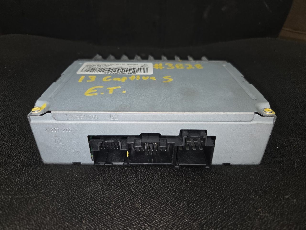 Audio Equipment Radio Amplifier Fits 12-15 CAPTIVA SPORT ID 20838489