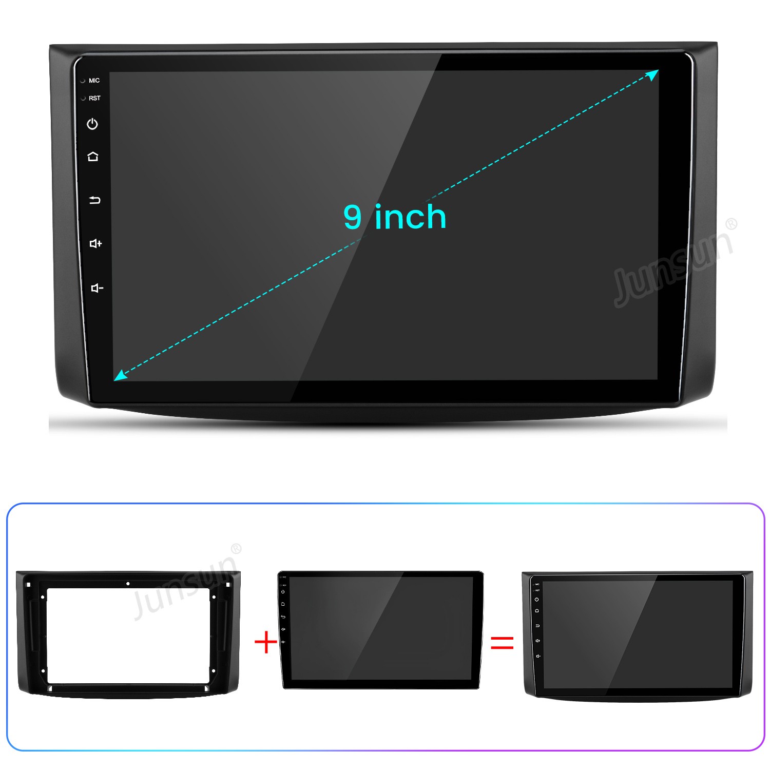 For Chevrolet AVEO 2006-2012 Car Stereo Radio GPS Navi 2+64GB Android 14 Carplay