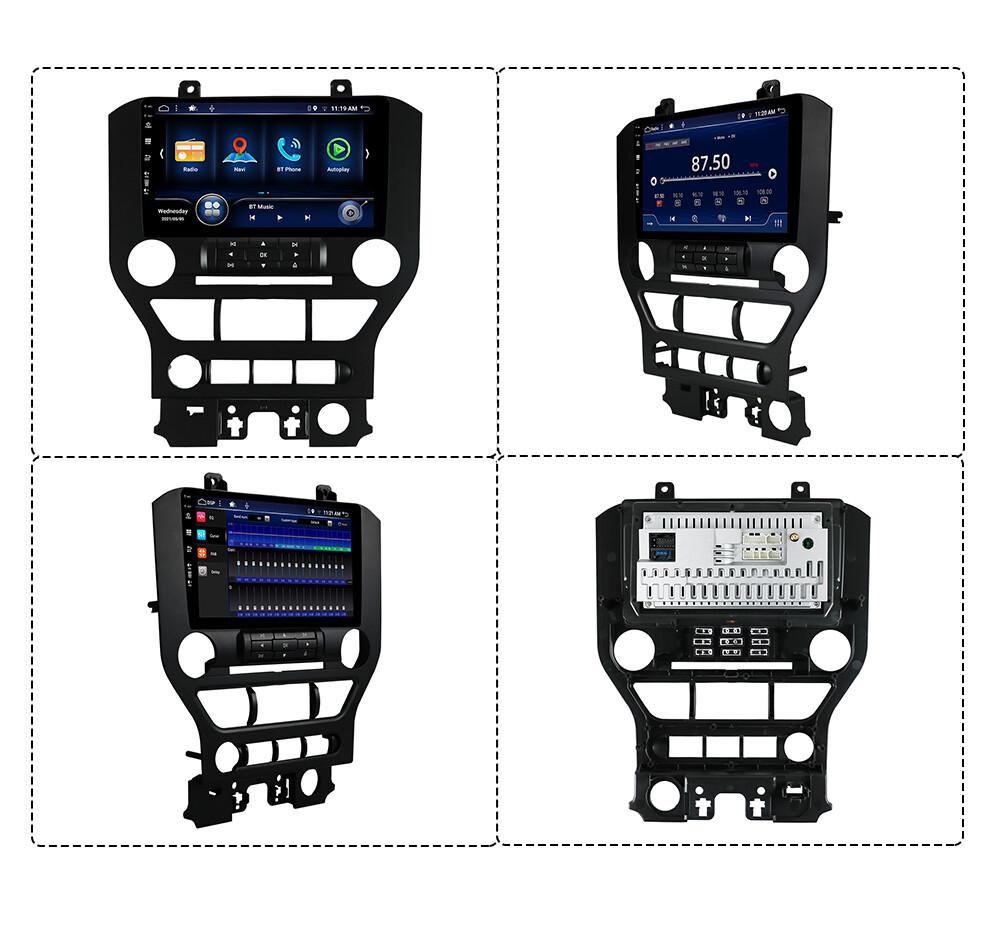 6G+128GB Car Stereo Radio For Ford Mustang 2015-2021 Android 14 Car Play GPS DSP