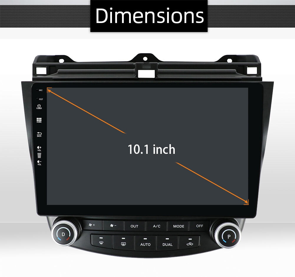 Android 14 For Honda Accord 2003-2007 CarPlay GPS Car Stereo Radio DSP 6GB+128GB