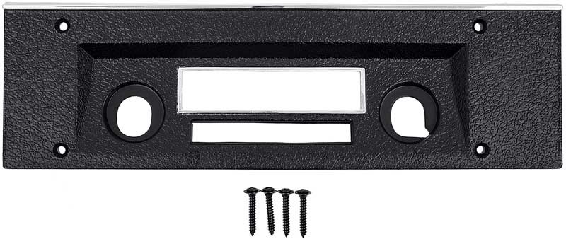 1970 Dodge Plymouth Standard Radio Face Plate; Rallye Dash