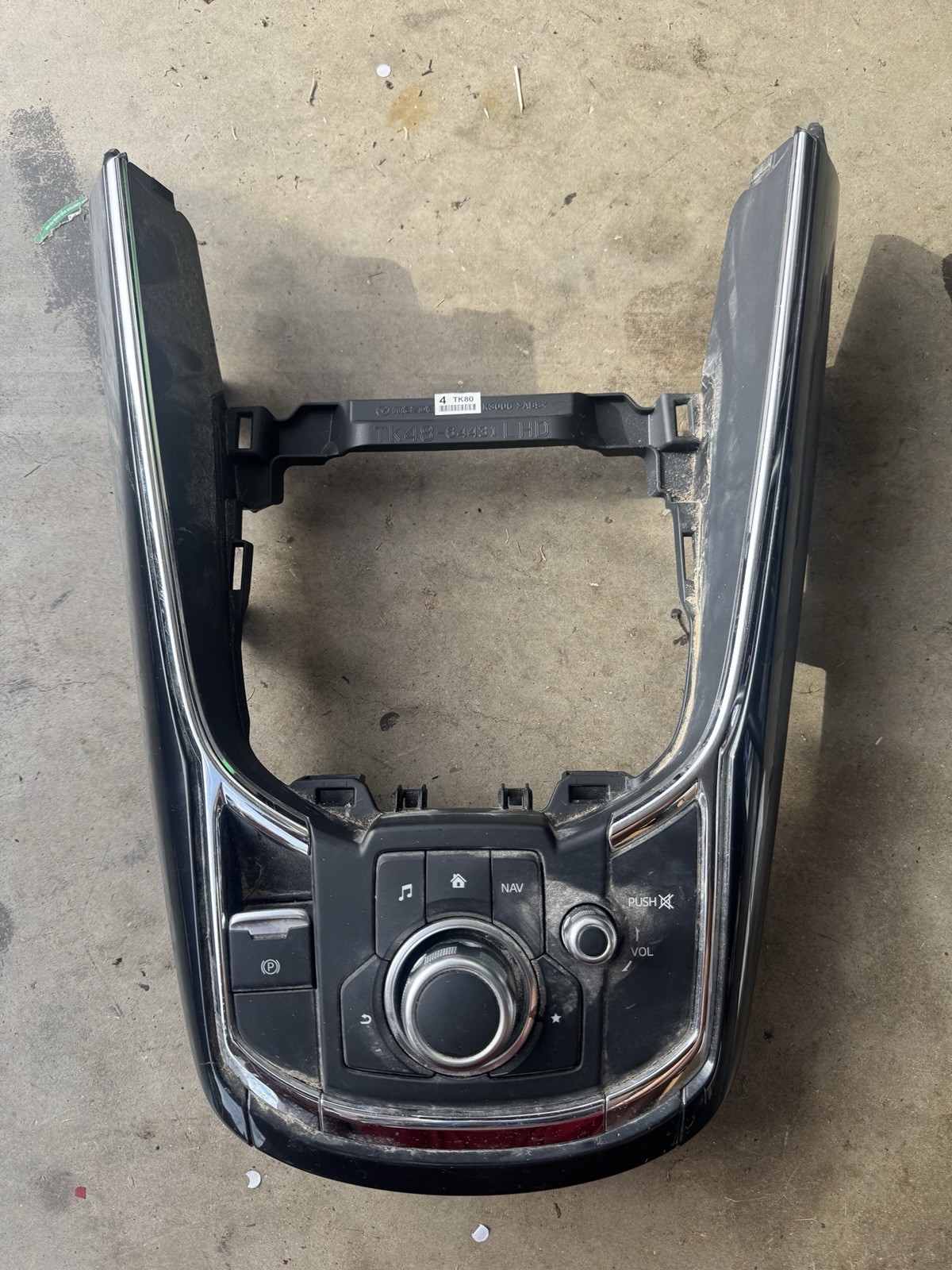2016-2019 Mazda CX-9 Radio Control Panel Assembly TK48-64431