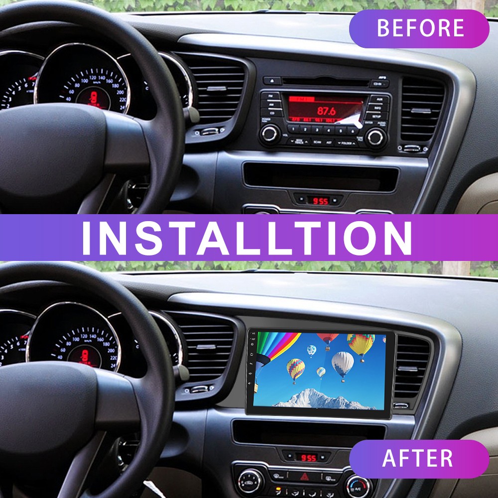 4+64GB For 2011-2013 Kia Optima Carplay Android 15 Car Radio Stereo GPS Navi Cam