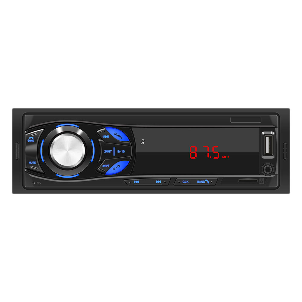 Car Stereo Bluetooth Radio MP3 Player In-Dash FM USB TF Aux Input