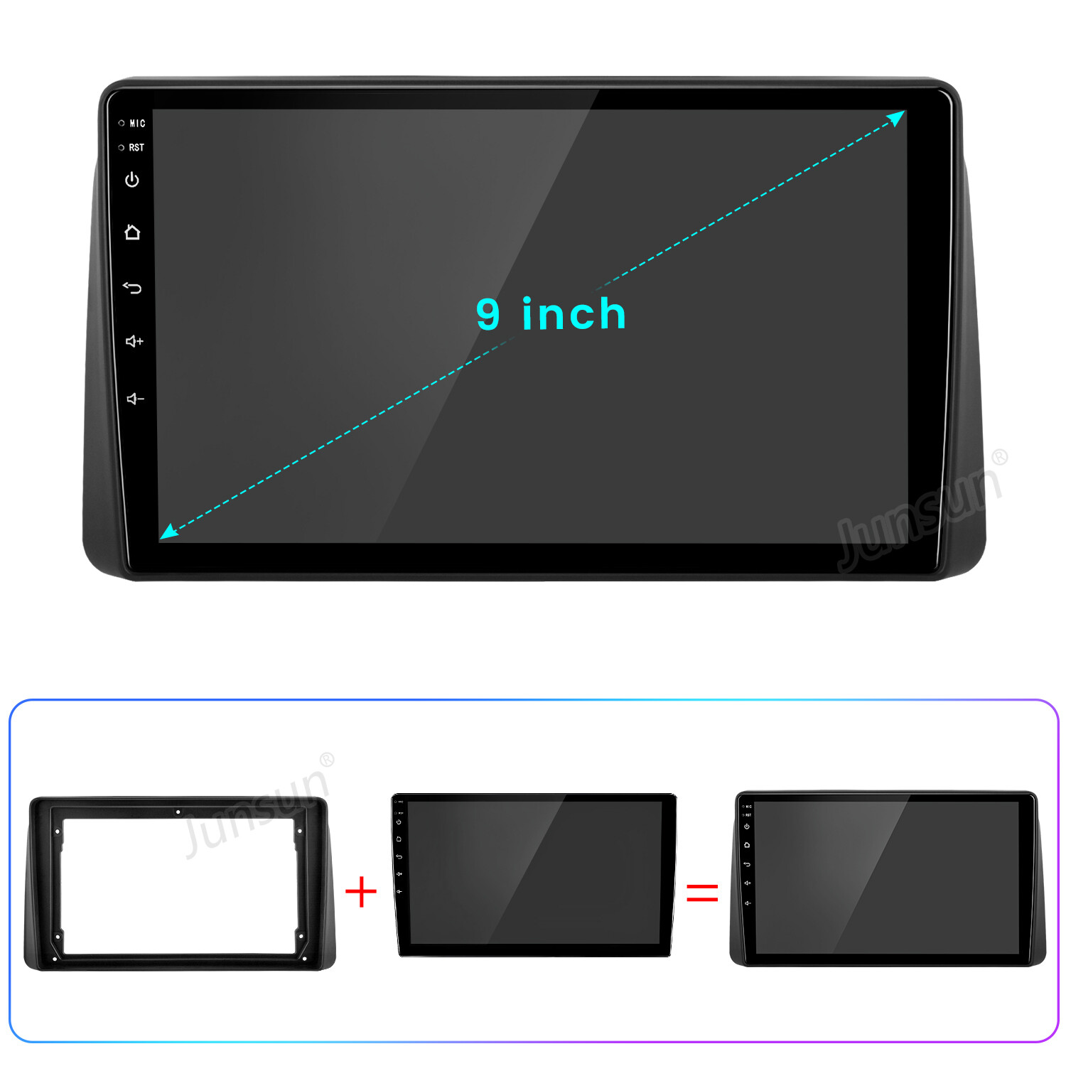 4+64G 9″Android15 For Chrysler Town & Country 11-16 Carplay Car Stereo Radio GPS