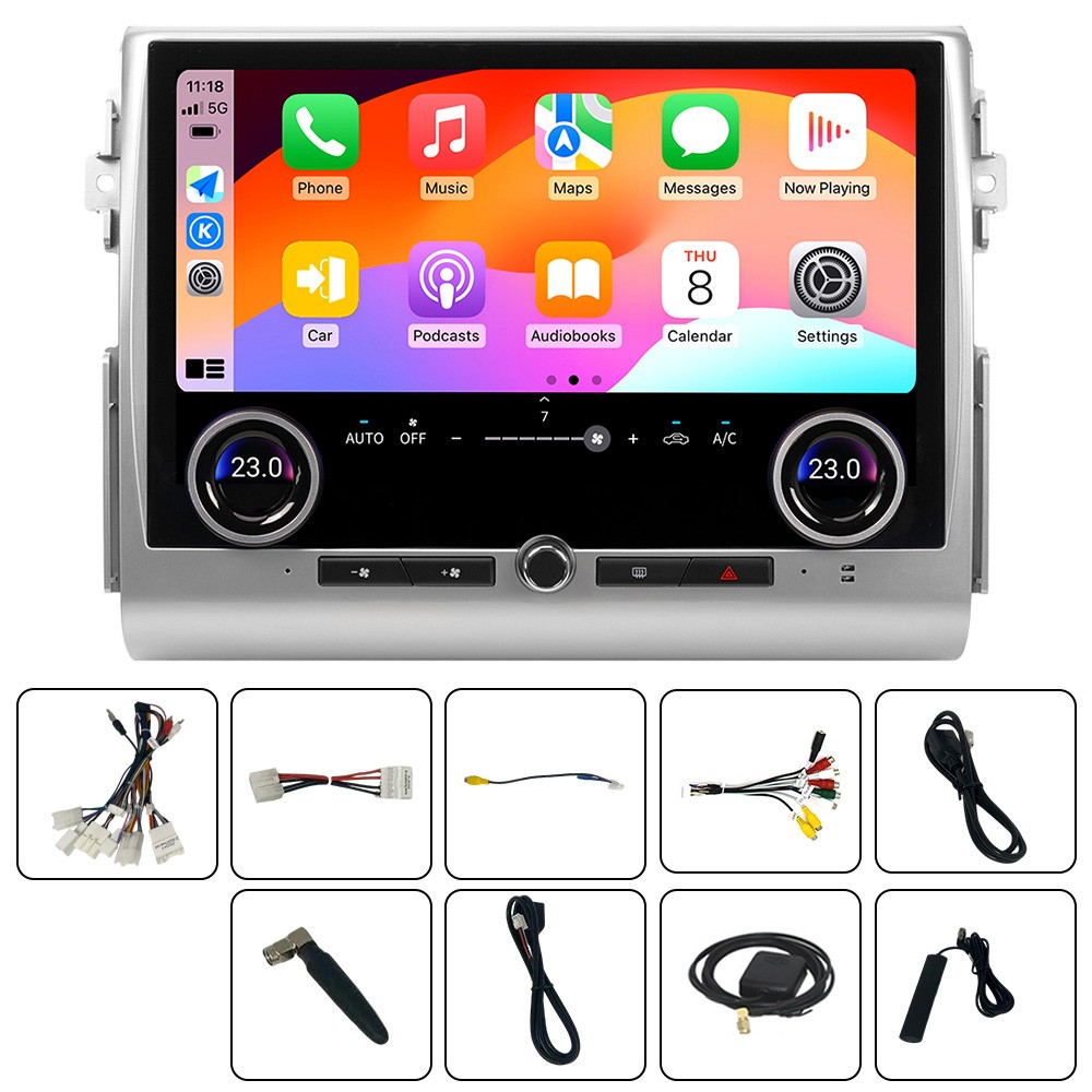 4+64G For 2007-2022 Toyota FJ Cruiser 13.3″ Carplay Stereo Radio Android 15 GPS